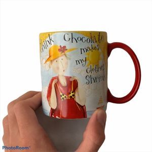 Lang Mug I think Chocolate Made My Clothes Shrink!